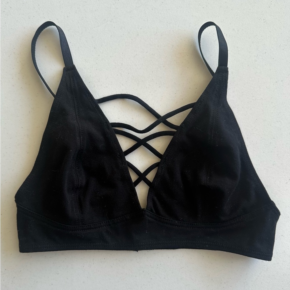 Urban Outfitters Out From Under Black Strappy Bralette